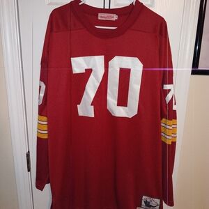 Throwback Sam Huff Mitchell & Ness Jersey